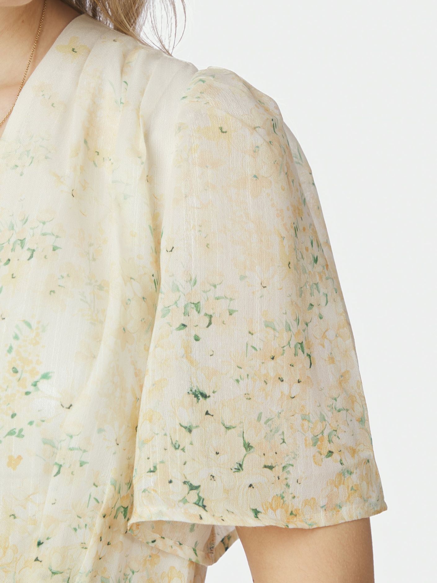 Serna Gardenia Dress Light Yellow