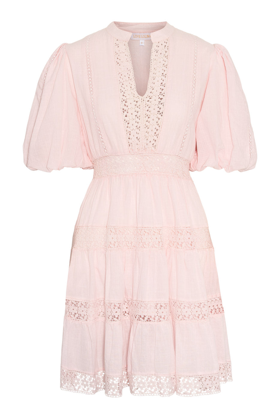 Lolana Mini Dress Light Pink