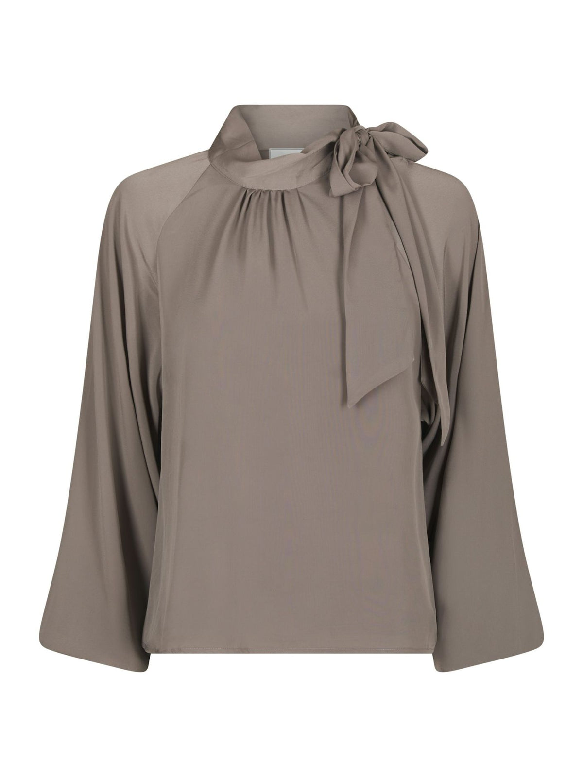 Saline Blouse Warm Grey