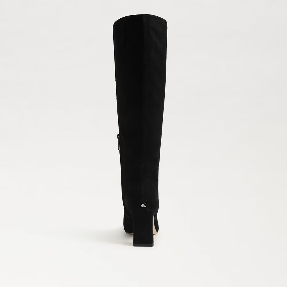 Sylvia Black Suede