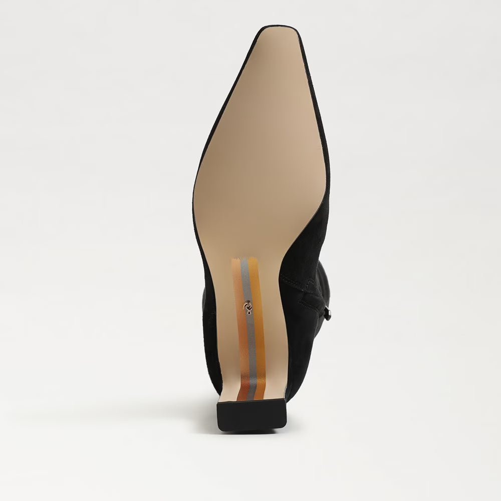 Sylvia Black Suede
