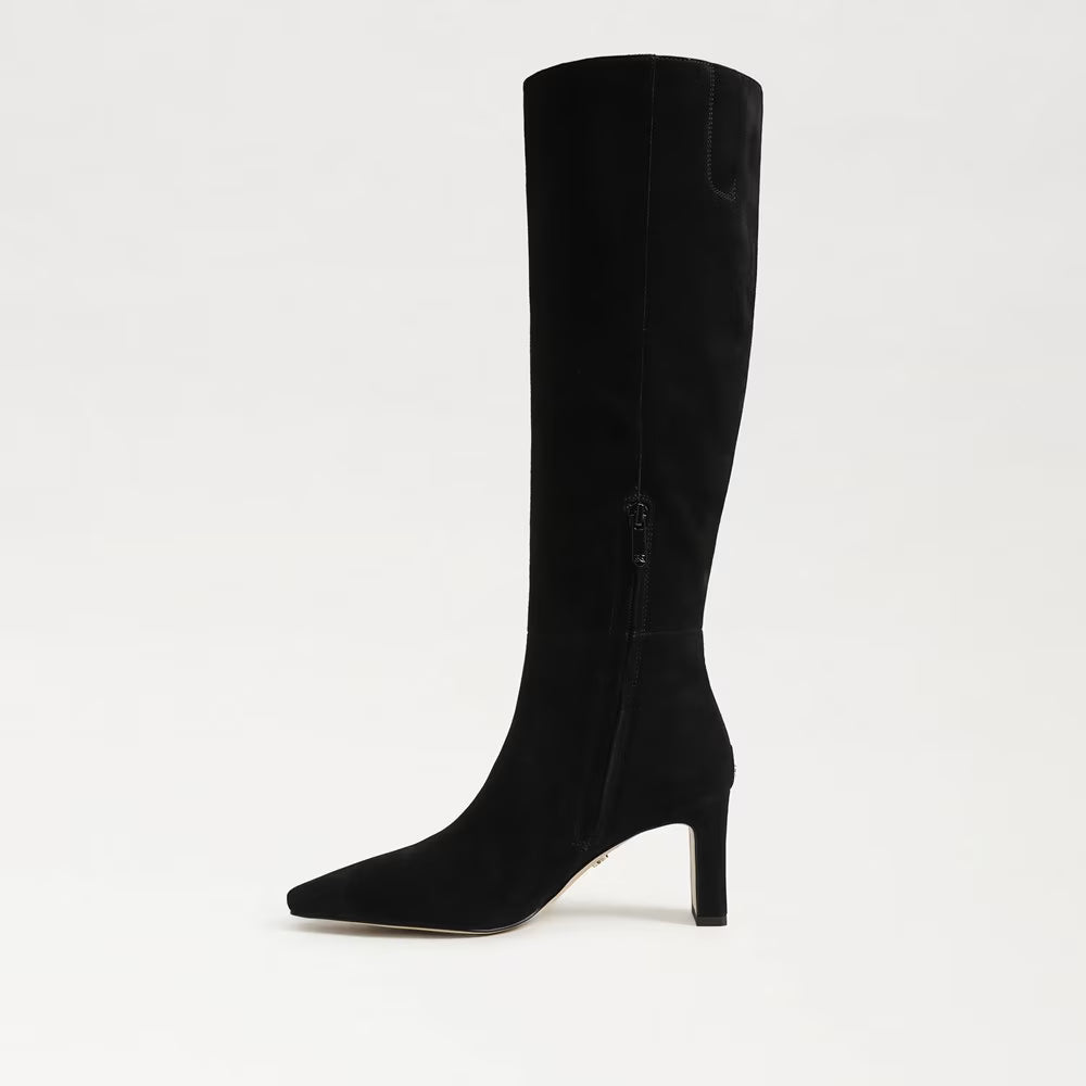 Sylvia Black Suede