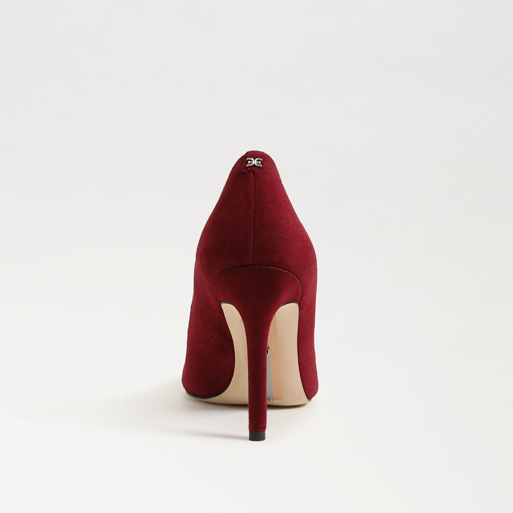Hazel French Merlot Suede