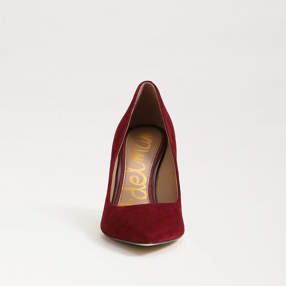 Hazel French Merlot Suede