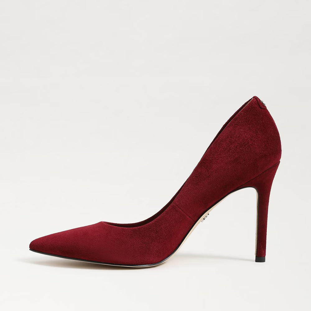 Hazel French Merlot Suede
