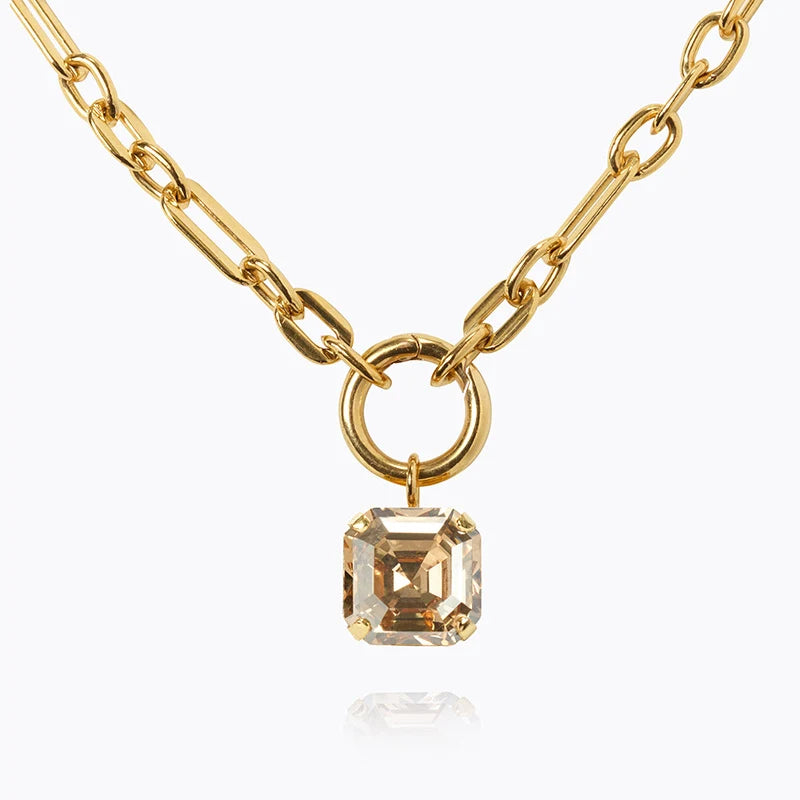 Eve Necklace Gold Golden Shadow