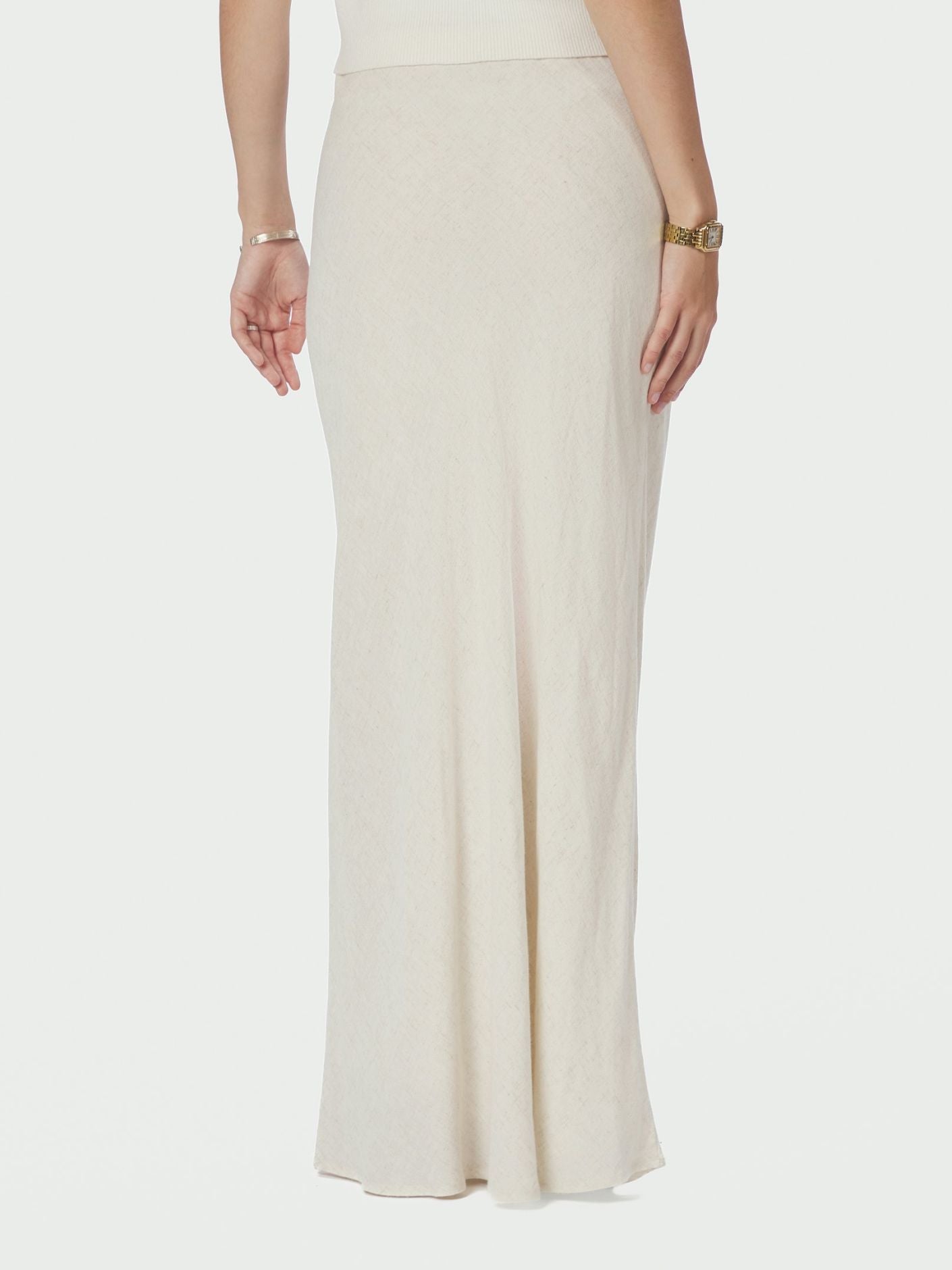 Viso Linen Skirt Natural