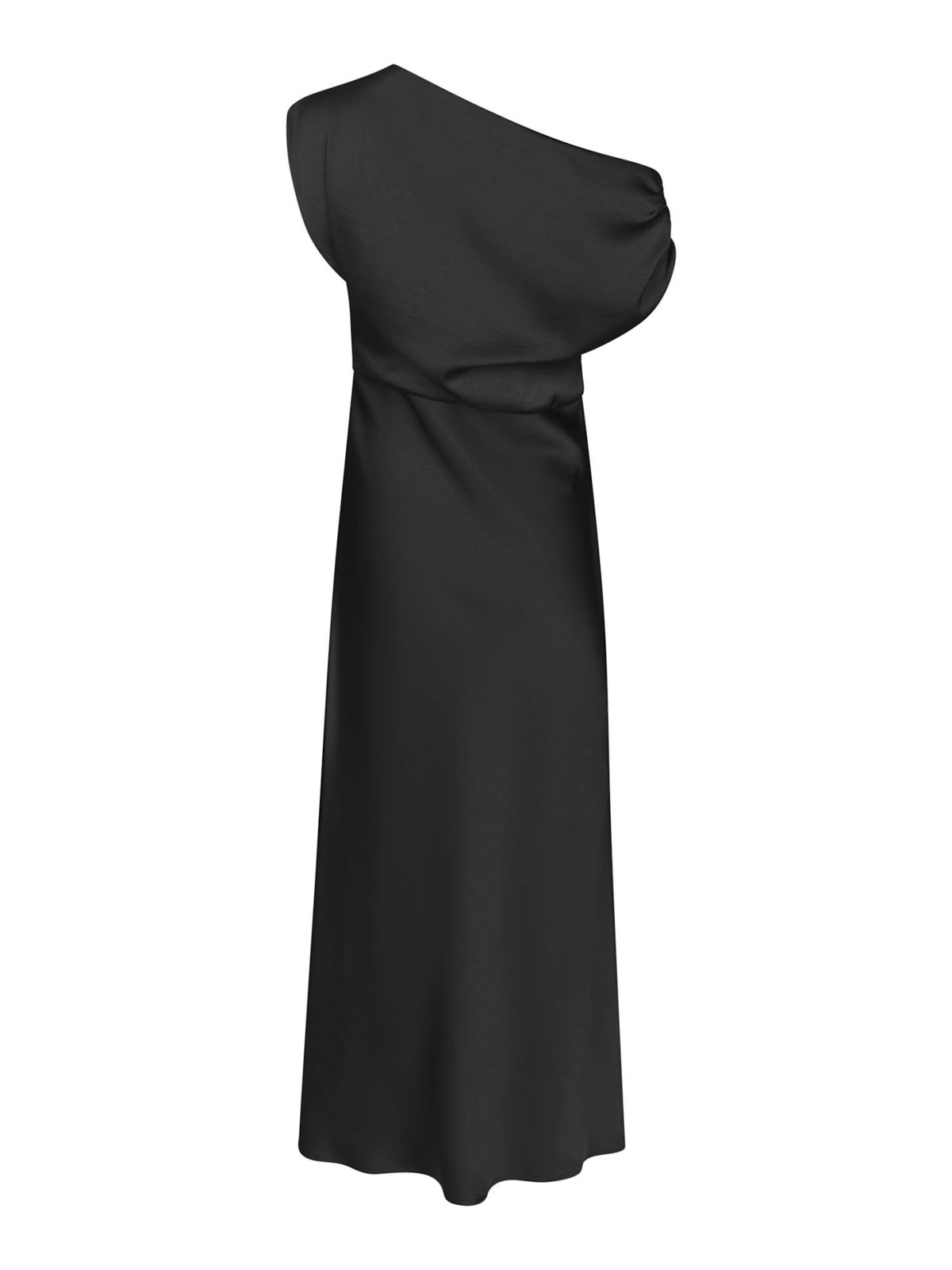 Lilith Heavy Sateen Dress Black