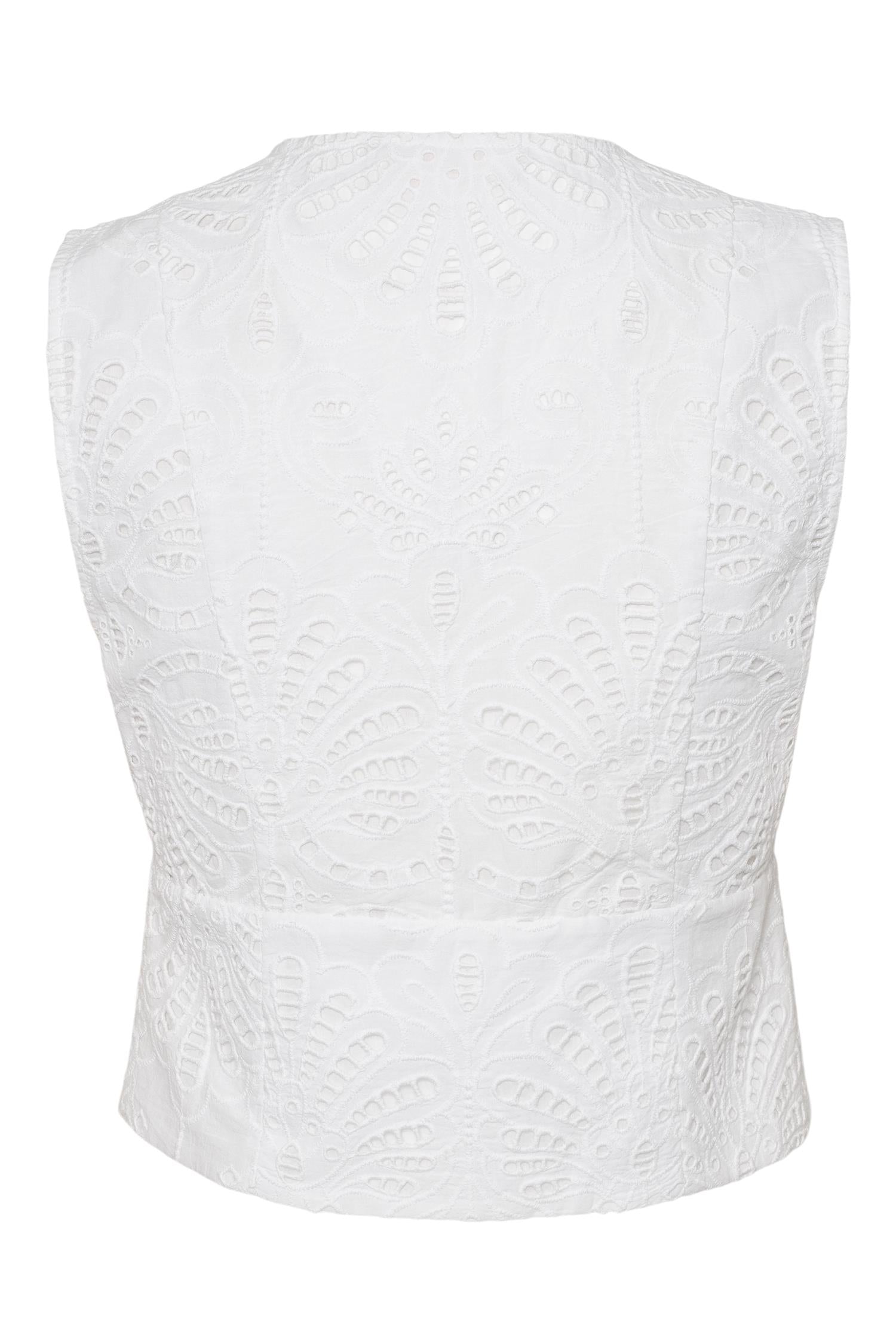Vanina Top White