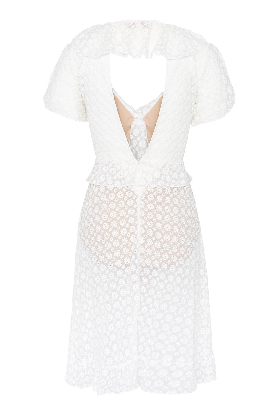 Jasmine Mini Kjole Hvit