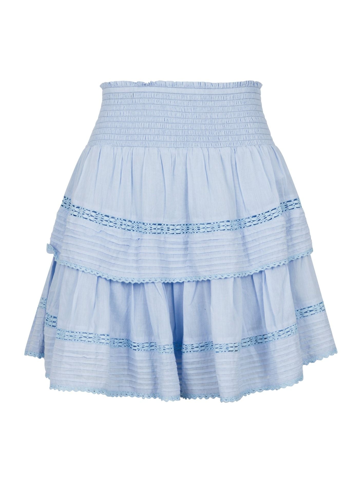Kenia S Voile Skirt Light Blue
