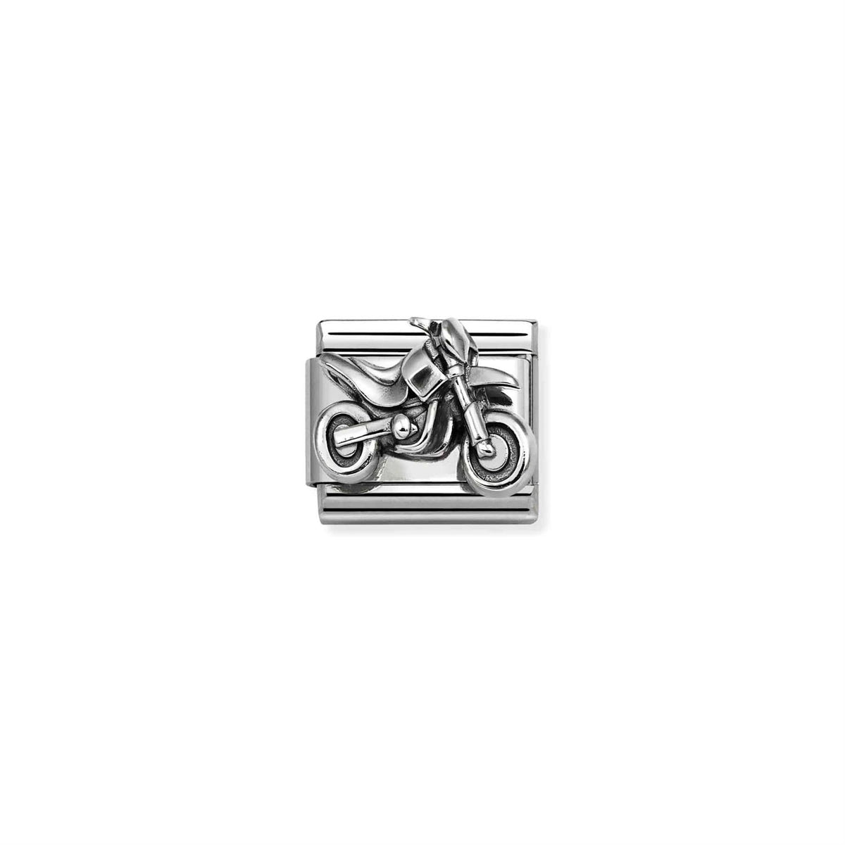 Silver Motorcycle