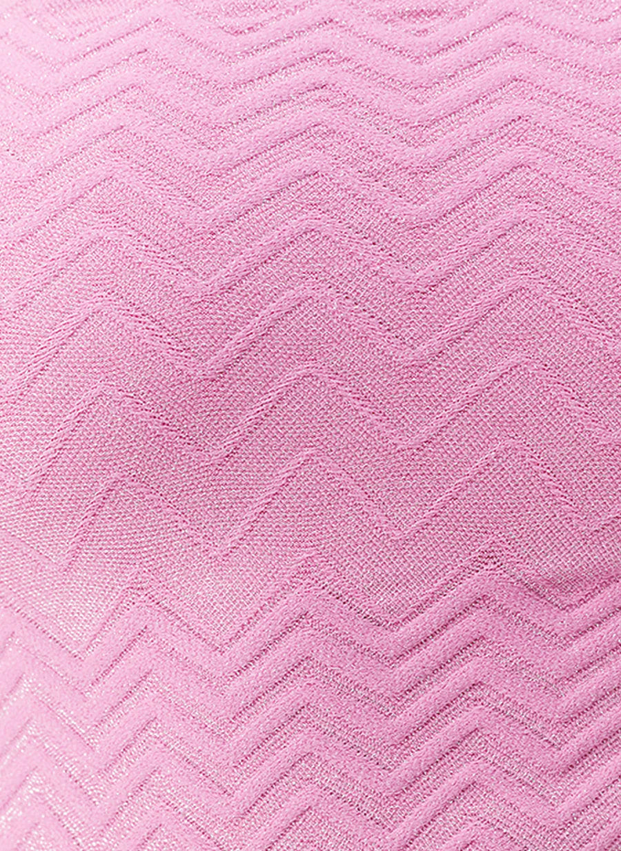 Maine Top Zigzag Pink