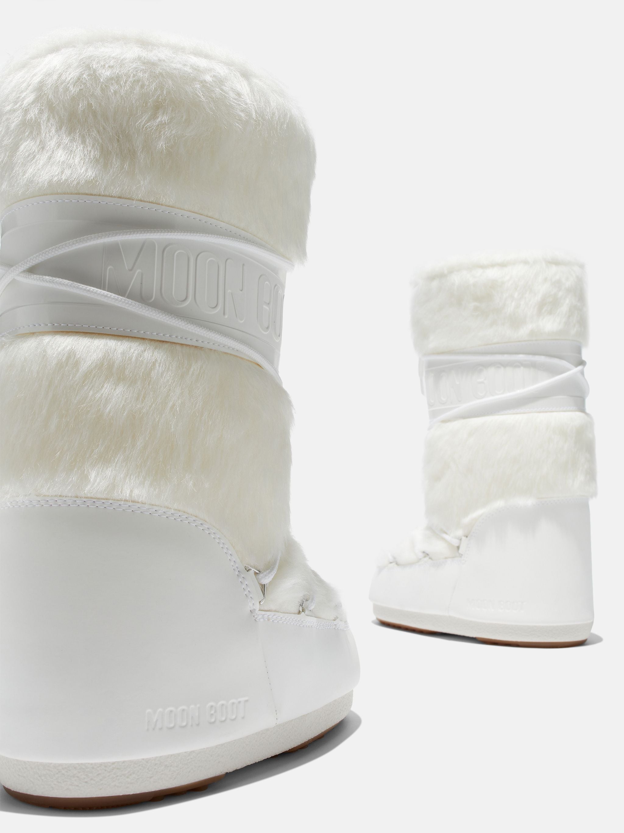 Icon Faux Fur Optical White