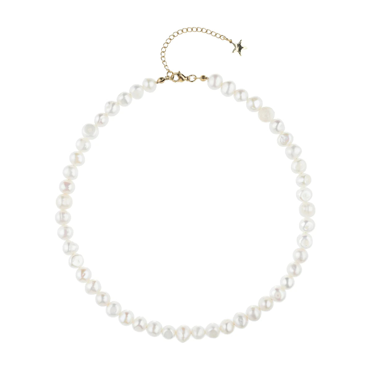 Fresh Water Pearl Necklace 8mm 40cm