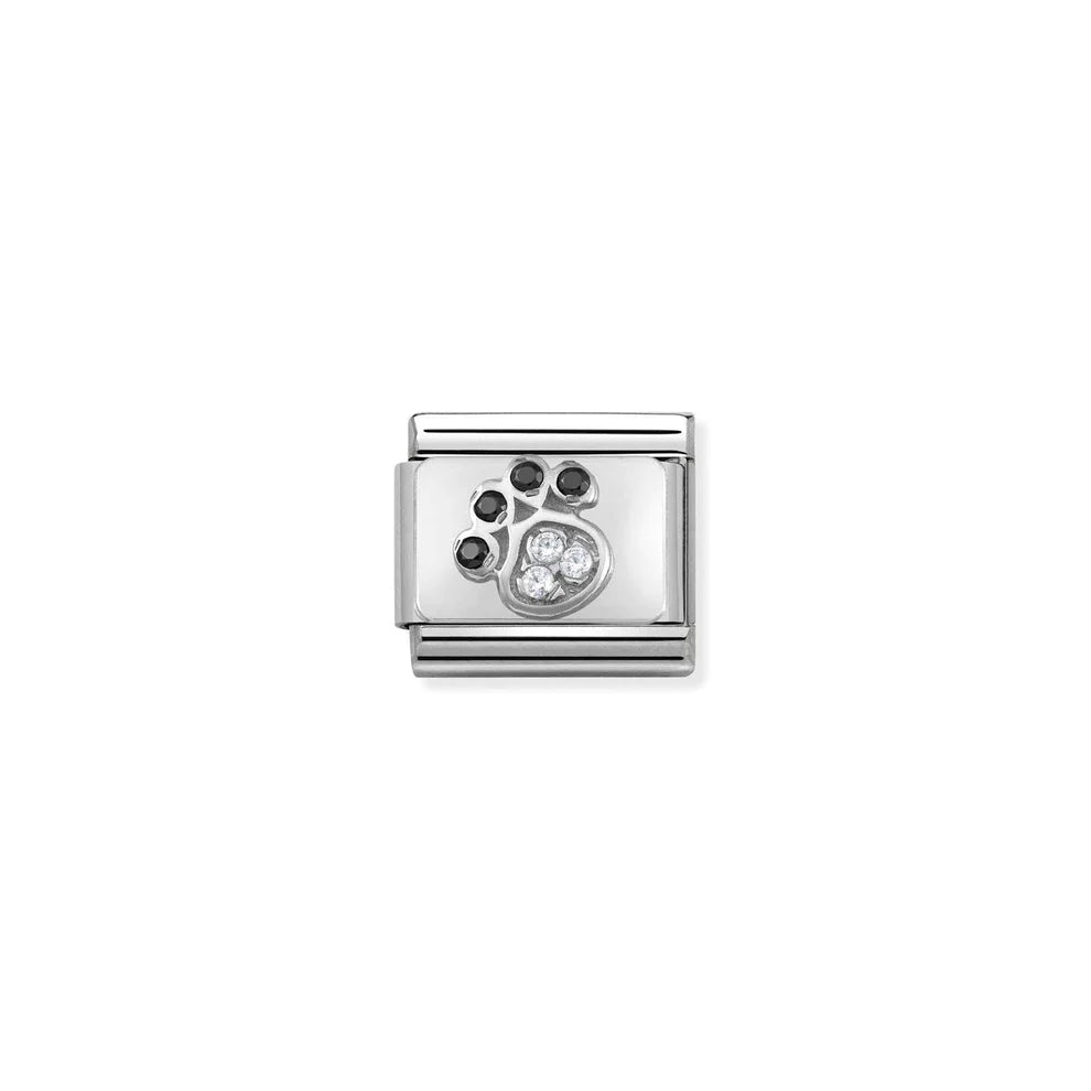 Paw Print Cubic Zirconia