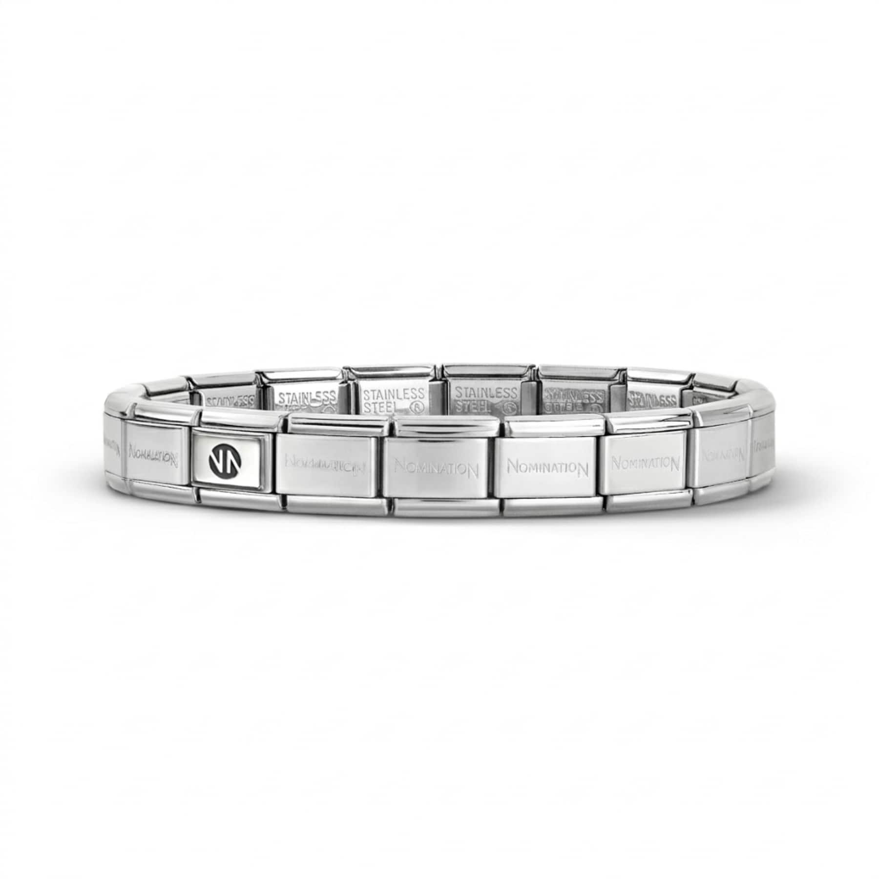 17 Link Base Bracelet Stainless Steel