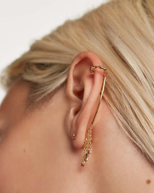 Pegasus Gold Earring