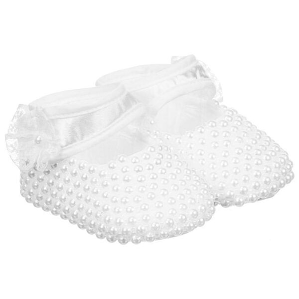 Baby Pearl Shoes White