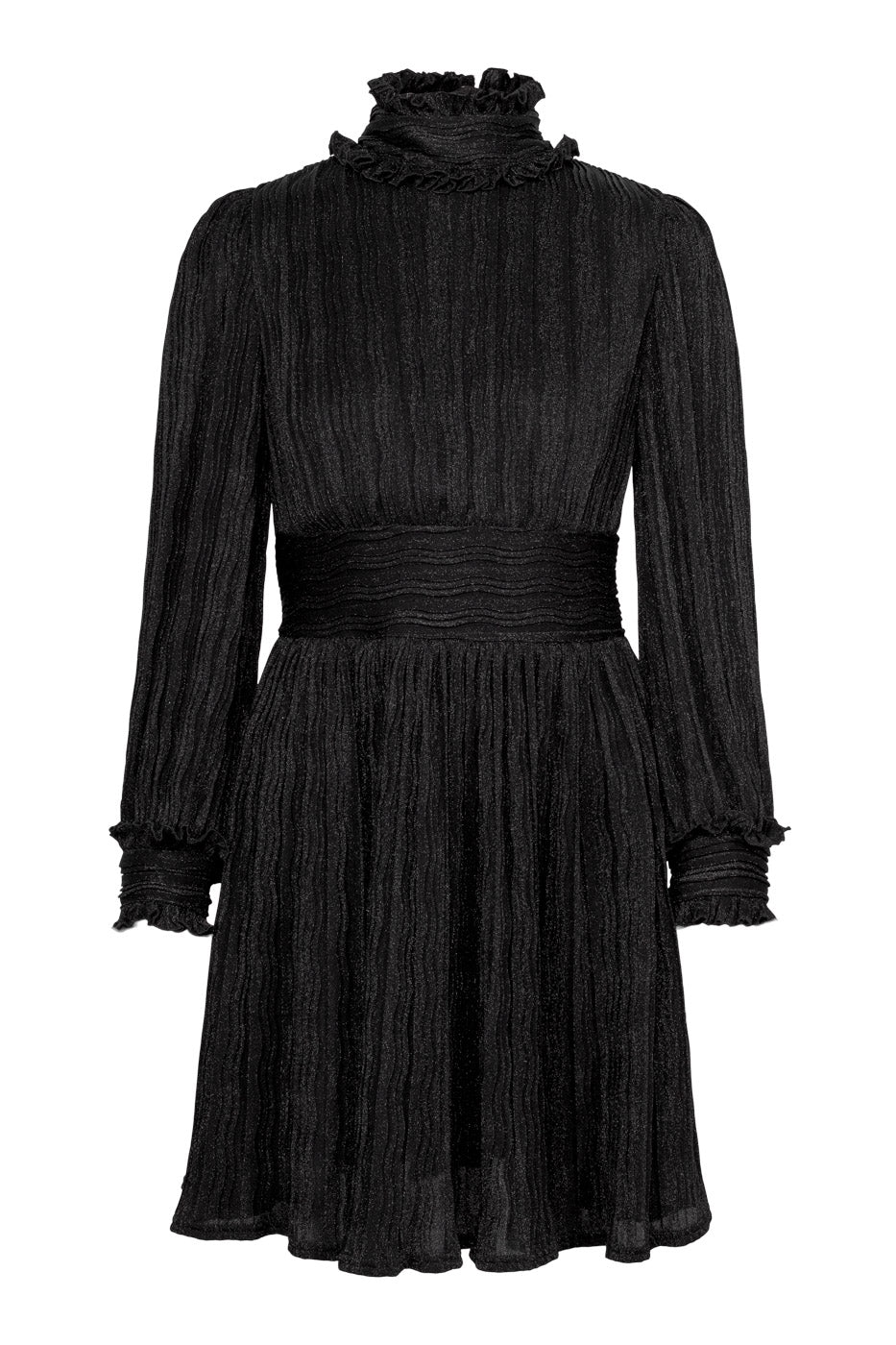 Addison Dress Black Glitter