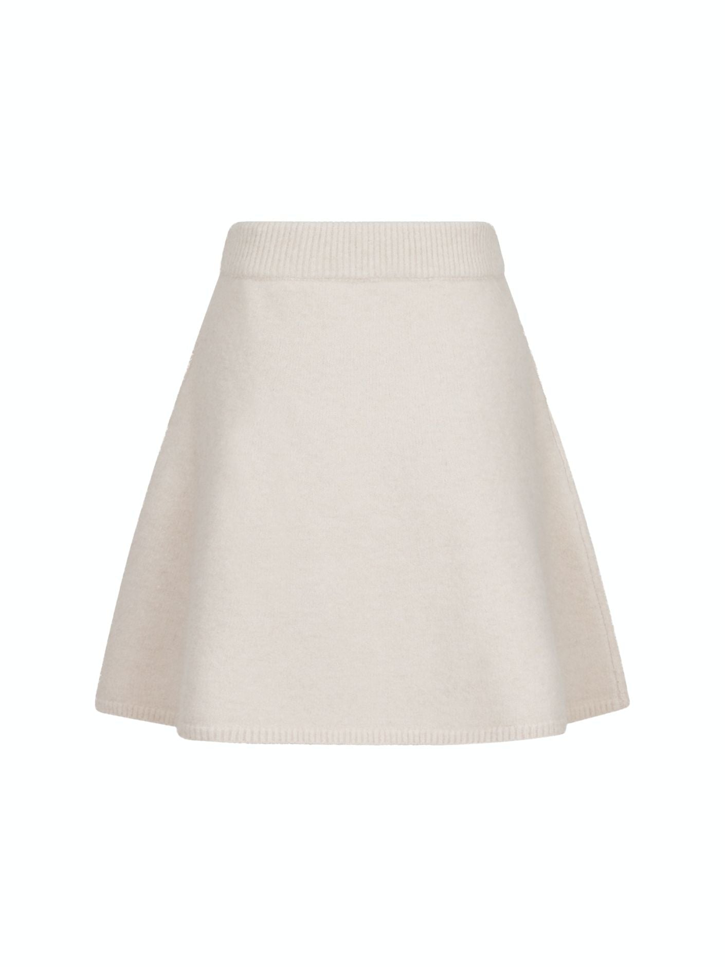 Gisa Knit Skirt Ivory