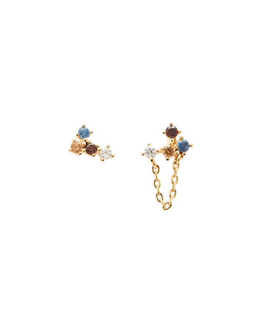 Fox Gold Earrings