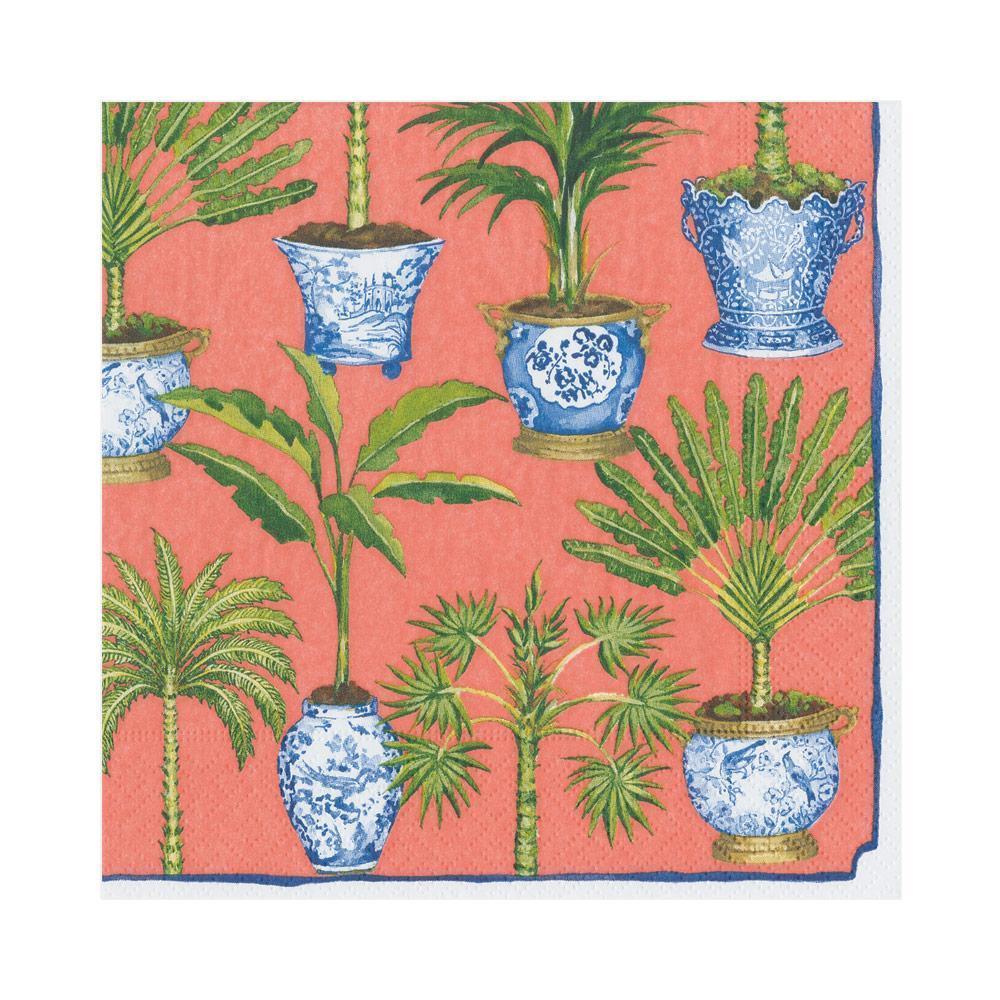 Potted Palms Lunch Napkins