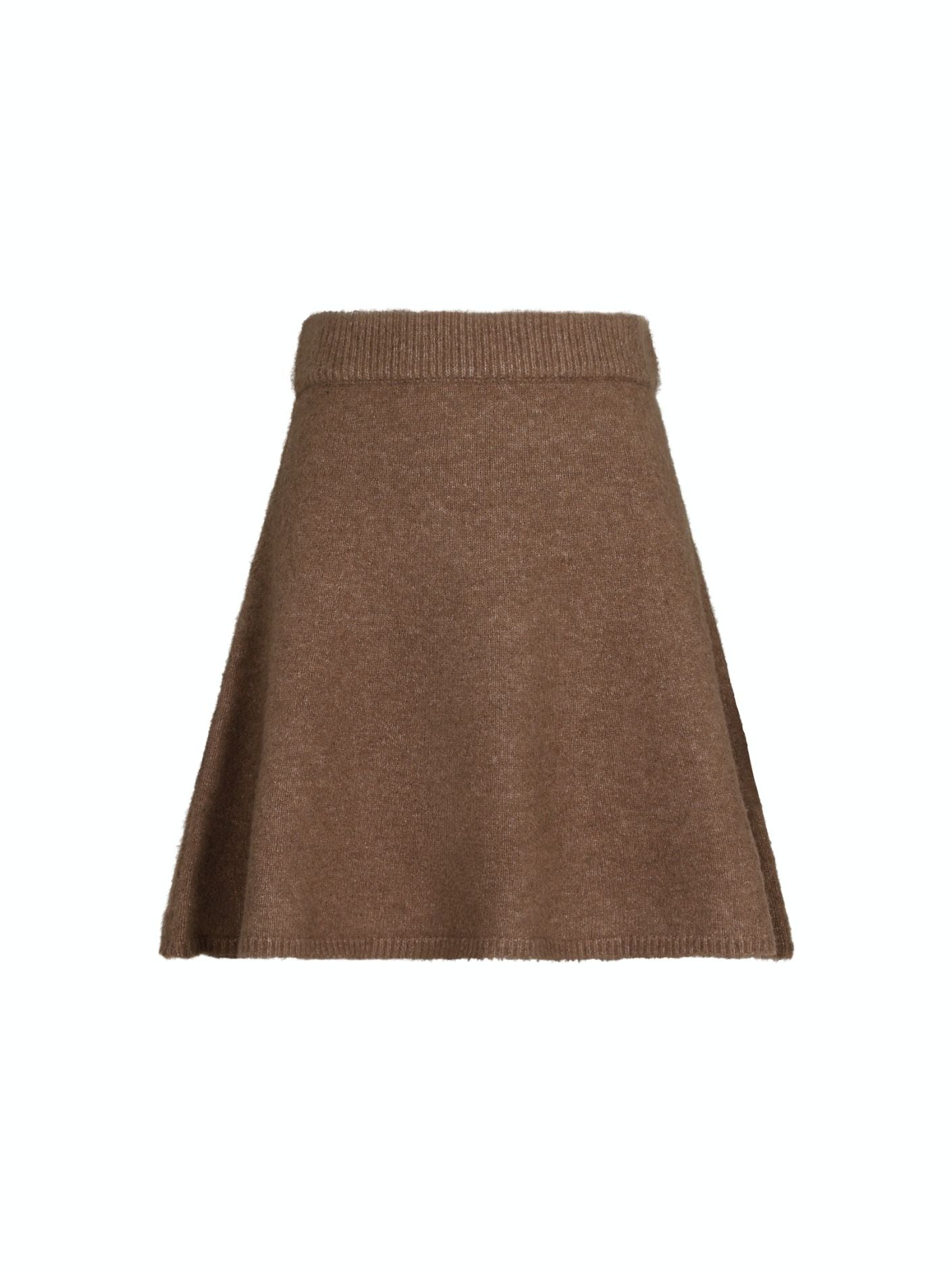 Gisa Knit Skirt Dusty Brown