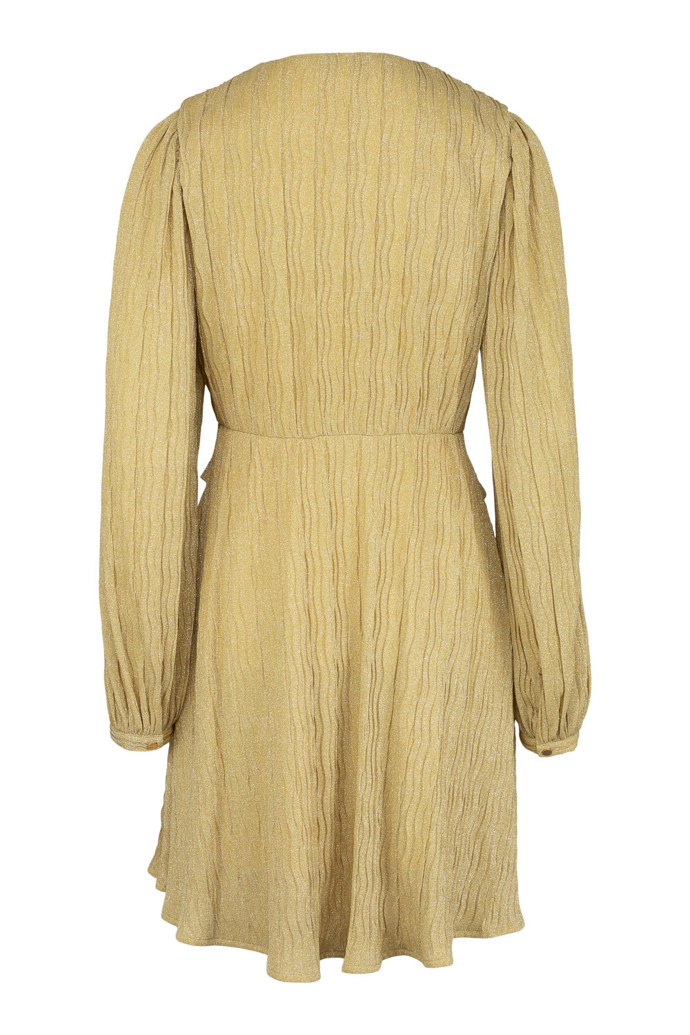 Cassandra Mini Dress Gold