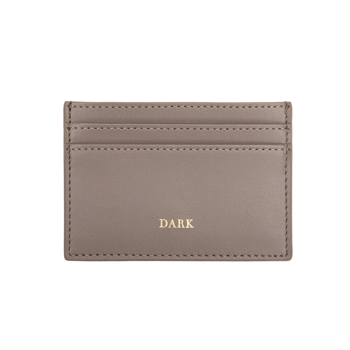 Leather Card Holder Nappa Taupe