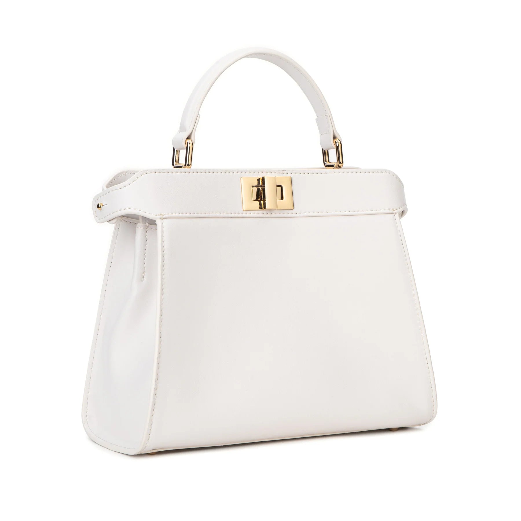 Leather Small Lady Bag Nappa Off White