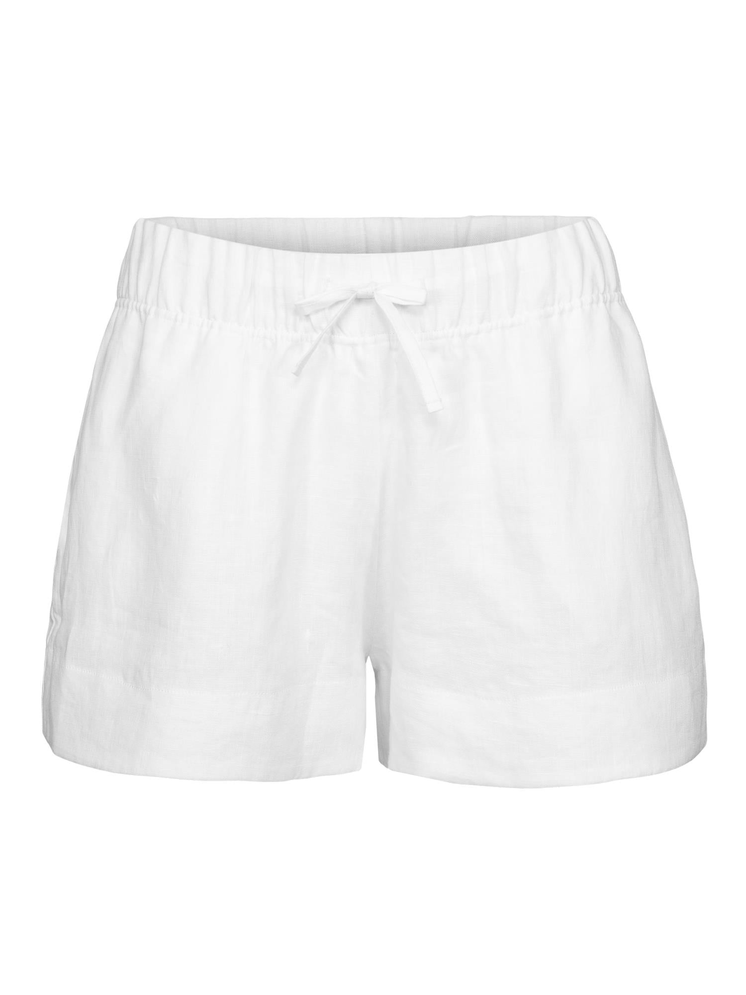 Kyle Linen Shorts White