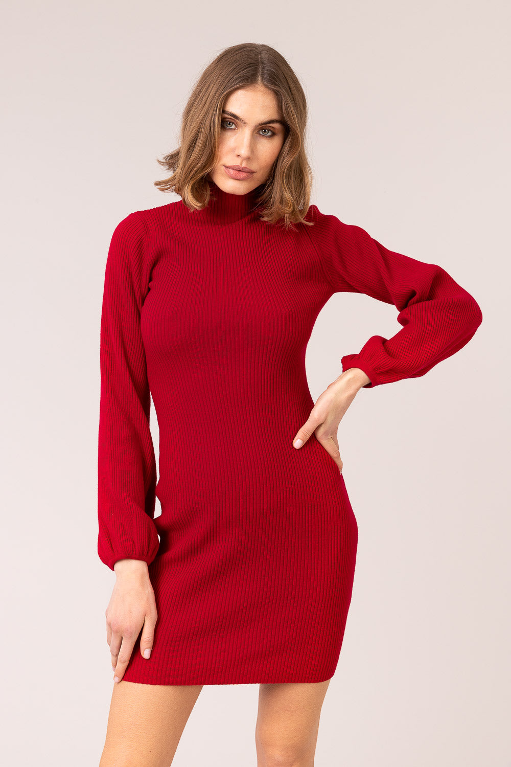 Amira Mini Dress Red