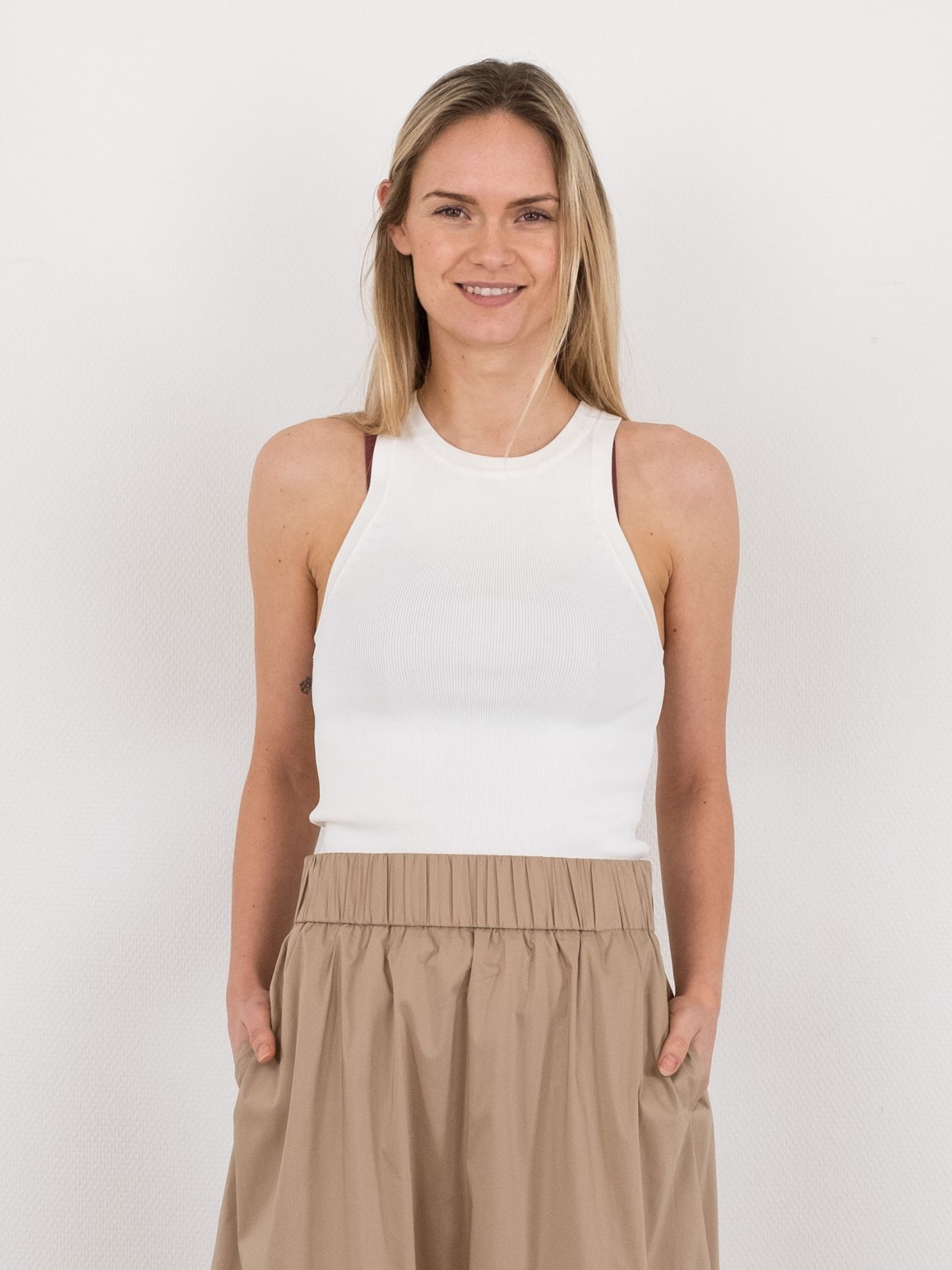 Willy Knitted Top Off White