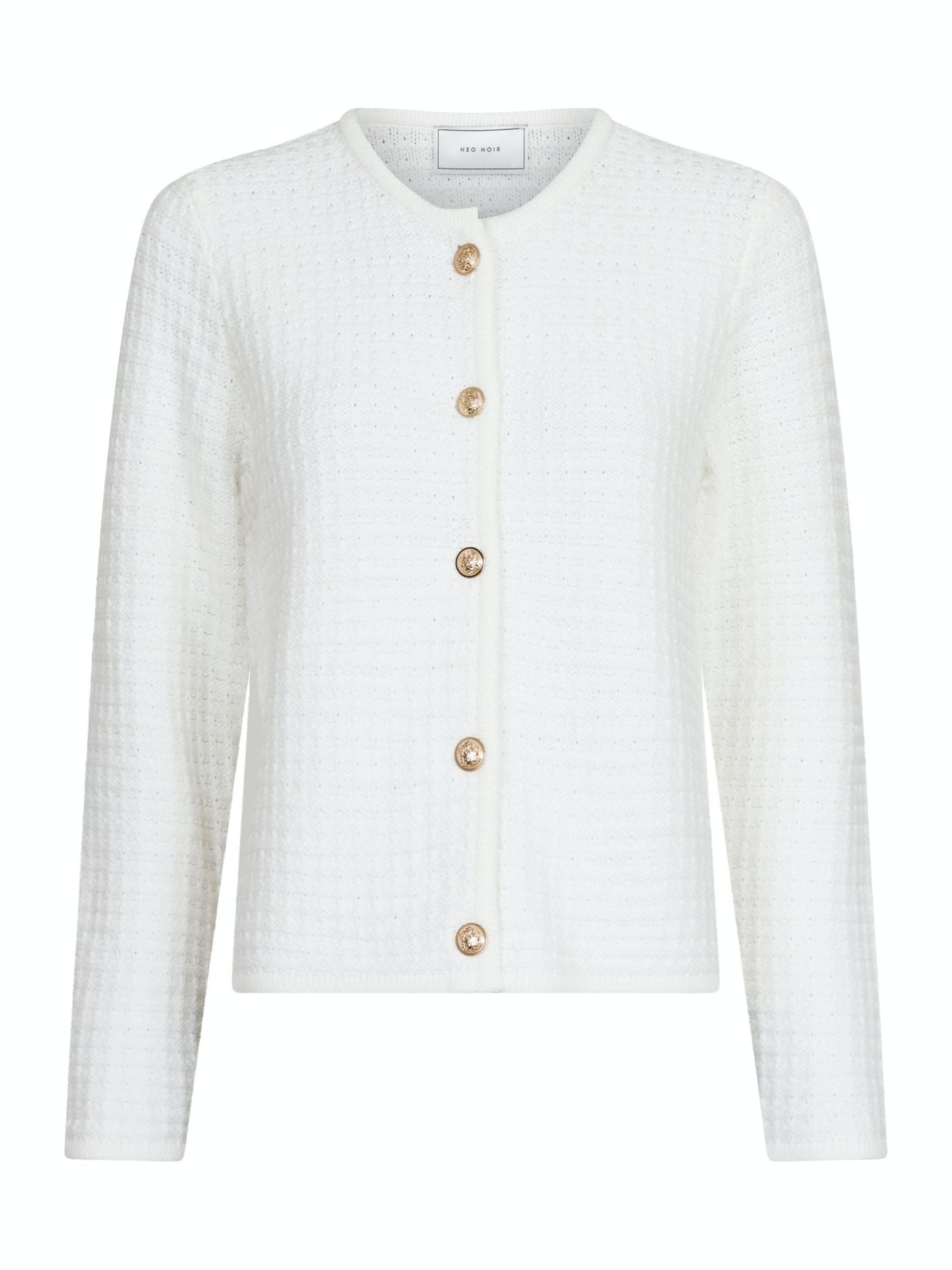 Limone Knit Jacket White