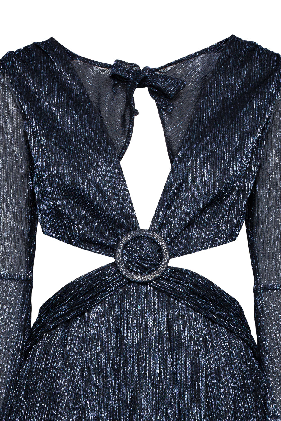 Mabel Maxi Dress Blue Glitter