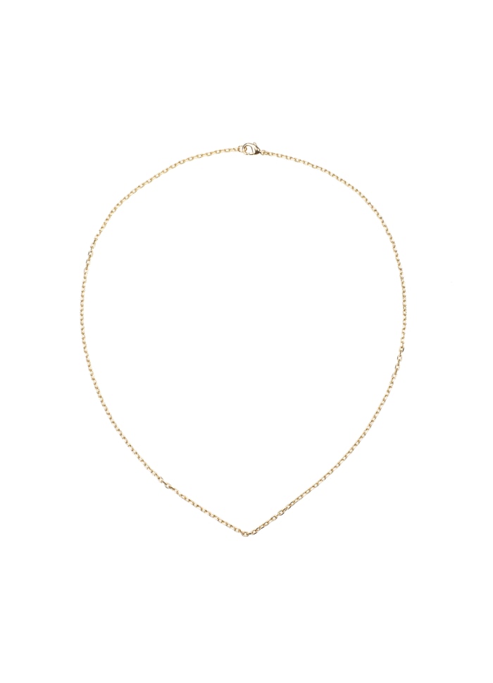 Gold Necklace 45 cm