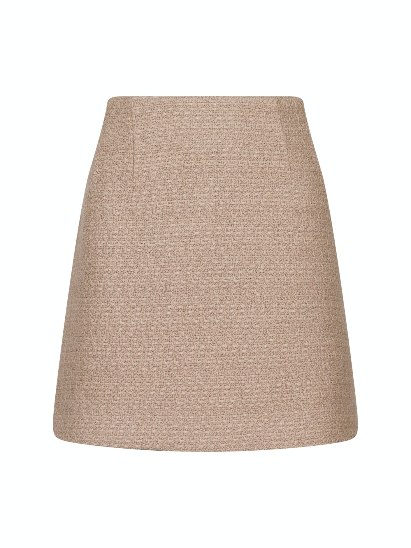 Helmine Classic Boucle Skirt Sand
